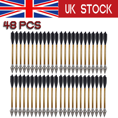 72pcs aluminium arrows - 6.7",