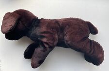 Russ Berrie Stuffed Black Labrador Retriever Dog Pup GINGER 18"