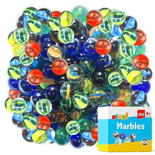 100 700 coloured - 100-700, marbles