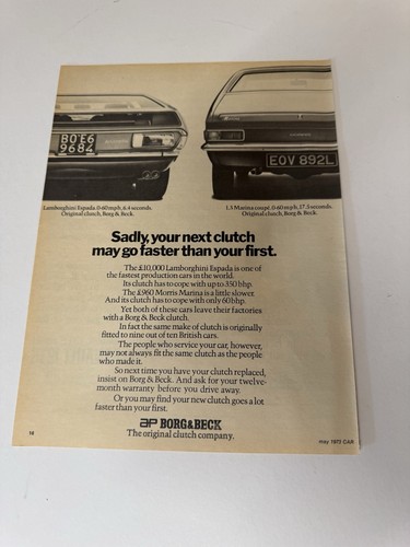 Original 1973 lamborghini - original,
