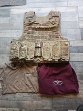 CBA combat Body Armour Mk4 Osprey, Mtp And Filler. Vest And Parachute Reg Jumper