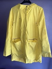 F&F Women’s Sized 12 Yellow Rain Mac