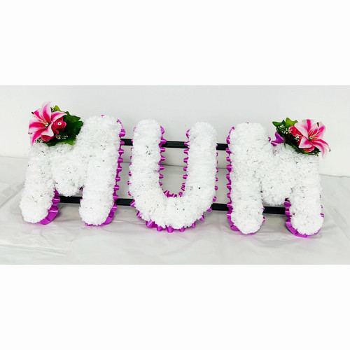 Mum artificial silk funeral - artificial,