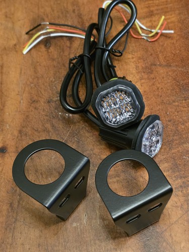 Amber led strobe warning - led,