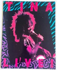 TINA TURNER - PRIVATE DANCER TOUR 1985 PROGRAMME CONCERT PROGRAM  OFFICIAL BOOK