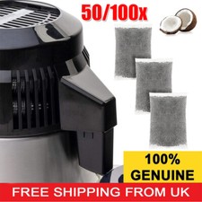 100X Activated Charcoal Carbon Filter Sachets For Pure Water Distiller Purifier