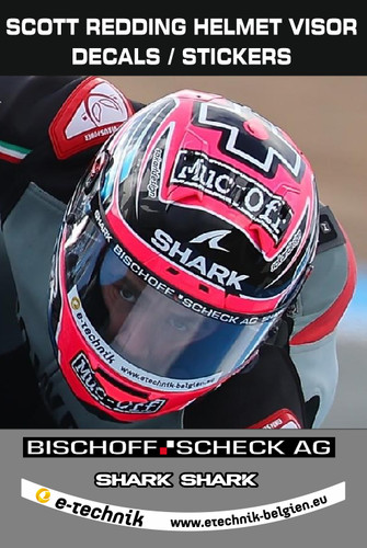 Visor decals stickers for - visor,