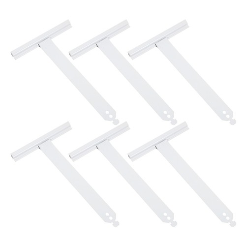 6pcs white metal roller garage - 6pcs,