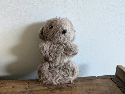 Vintage small miniature teddy - vintage,