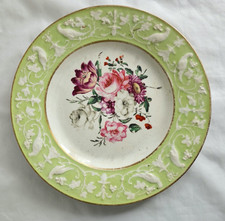 CHARMING DERBY FLORAL PLATE