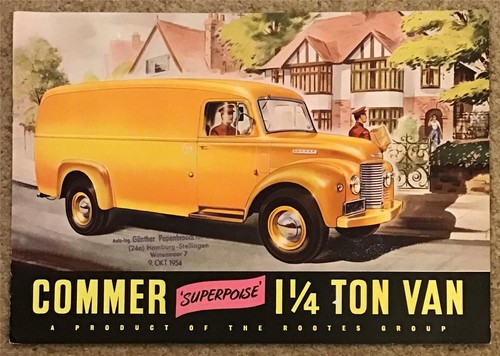 Commer superpoise ton - superpoise, van