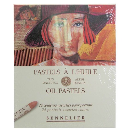 Sennelier oil pastels - pastels, assorted