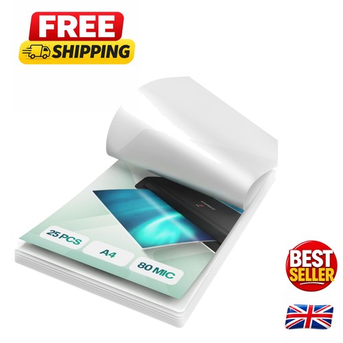 Laminating sheets 25 pack - a4,