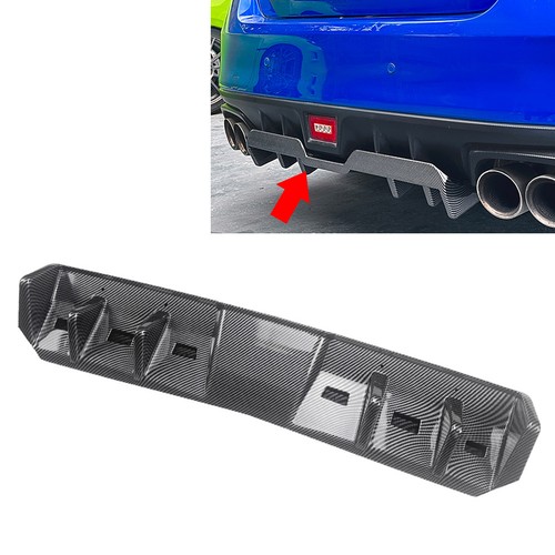 Rear bumper lip diffuser - rear,