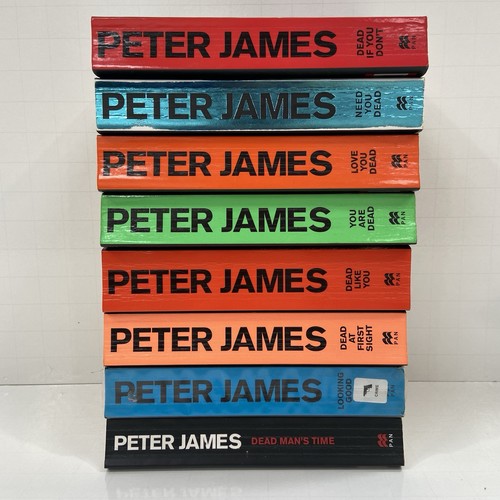 Peter james books bundle - x, 8