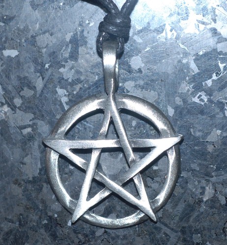 Pentagram pendant necklace - pendant,