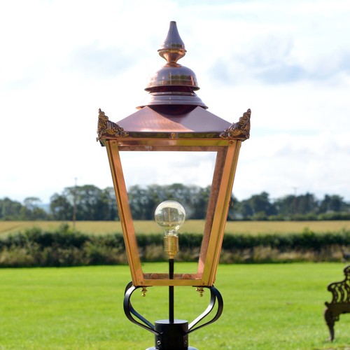 New 90cm tall copper victorian - new,