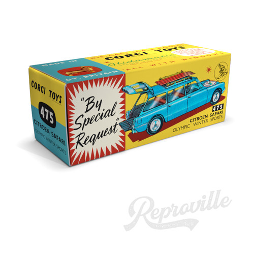 Repro box for - for, corgi