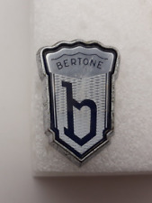 Plate Print Bertone Fiat Dino 850 Spider Escutcheon Badge Period Original