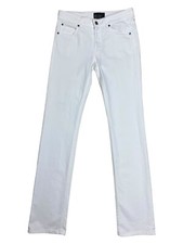ACNE Action Jeans Hex White Slim Skinny Made in Italy Stretch Men's W32 L34 EXC