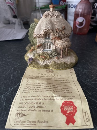 Lilliput lane titmouse - lane-titmouse, cottage
