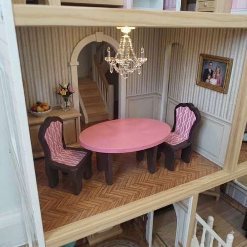 Wooden doll house furniture - doll,