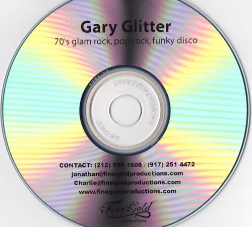 Gary glitter fine - gold,