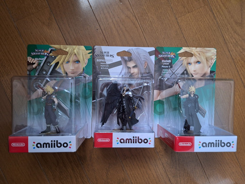 New sealed ff7 super smash - new,