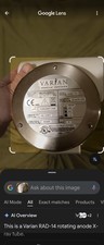 Varian rad 14x ray tube - varian, rad-14x-ray-tube