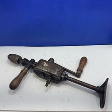 Vintage Breast Drill Good Vintage Condition Metal Breast Plate Working