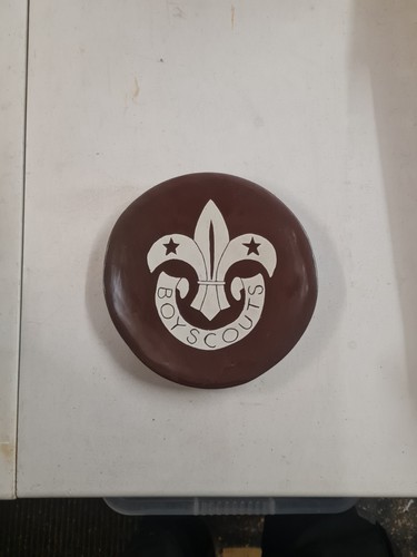 Boy scouts plate - boy,