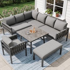 Garden Furniture Set 8 Seater