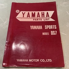 Yamaha Sports DS7 Parts List