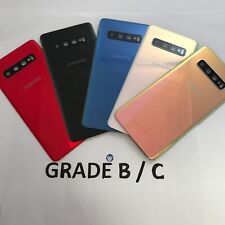 Original Samsung S10 / S10 PLUS G973 G975 Back Glass Battery Cover GRADE B/C