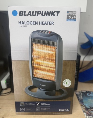 Blaupunkt halogen heater 1200w - blaupunkt,