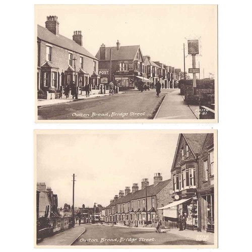 Oulton broad postcards - oulton, by