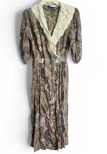Vtg 80s 90s floral - 90s, midi