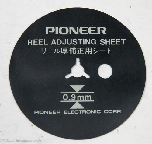 Pioneer oem reel adjusting - oem,