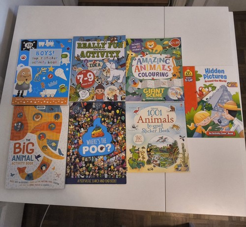 New childrens activity books - new,