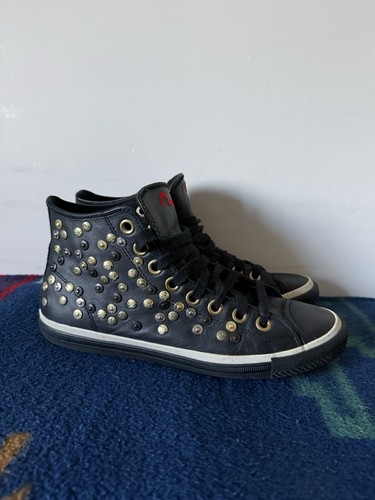 Evisu studded high top - evisu,