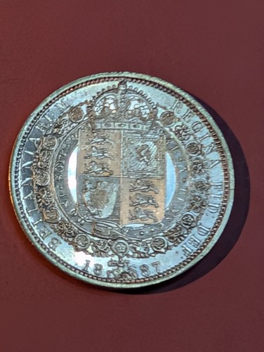1887 jubilee silver half - silver,