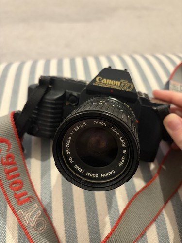 Canon t70 35mm film camera - 35mm,