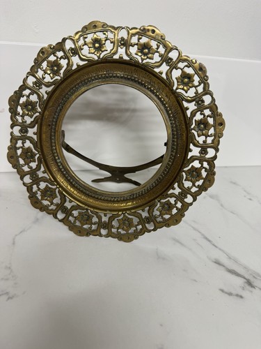 Antique ornate brass - antique, easel