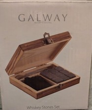 Galway Crystal Whiskey Stones Set