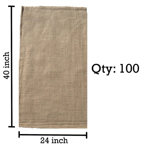 40 burlap bags - (100), 24