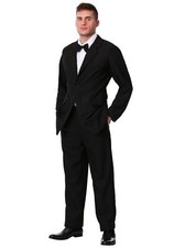 Mens black suit - black,