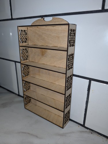 Scale dolls house shelf - 1/12,