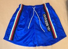 VTG ADIDAS nylon shorts Blue