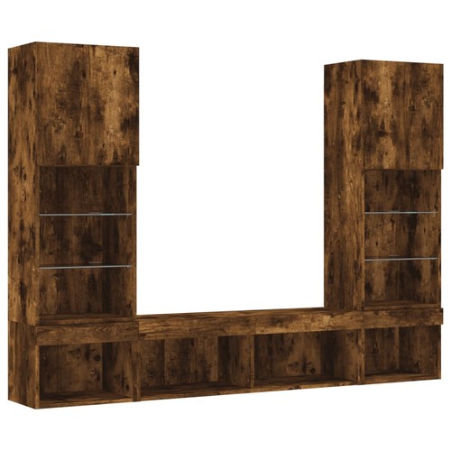 Wall units piece - piece, with