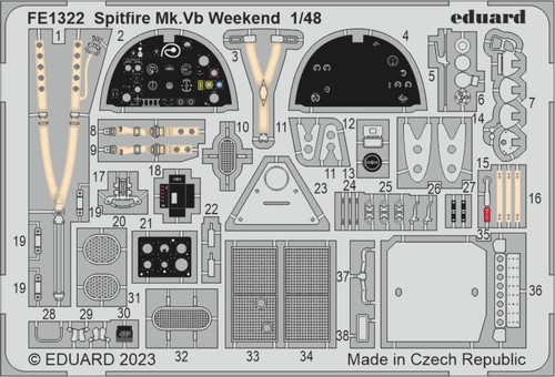 Eduard fe1322 supermarine - eduard, 1:48
